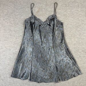 Victoria's Secret Gray and Gold Mini Dress